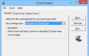 CoverCreator on Windows 8