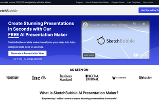 SketchBubble AI Presentation Maker