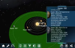 Exo planets Explorer 3D screenshot 2