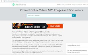 HomePage safeto convert