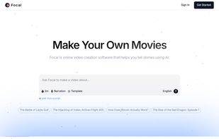 Focalml.com screenshot 1