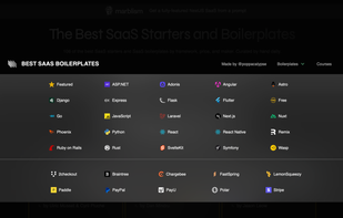 Best SaaS Boilerplates Demo