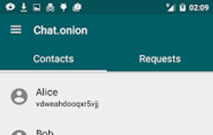 chat.onion screenshot 1