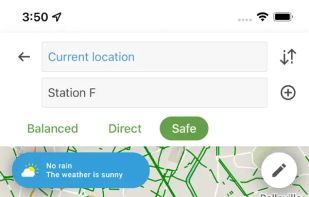 Geovelo screenshot 1