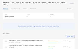 Simple OKR screenshot 2