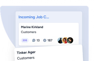 Manage every project stage with job tracking, scheduling, and collaboration tools.