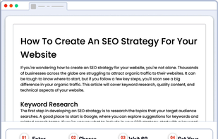 Article Forge screenshot 2