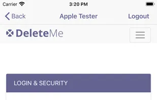 DeleteMe screenshot 3