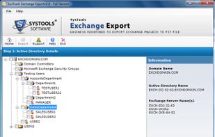 SysTools Exchange Export screenshot 1