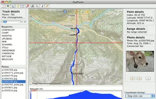GpsPrune screenshot 1
