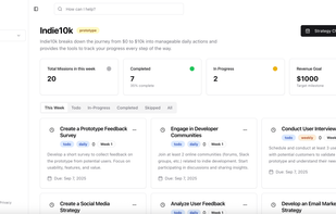 Indie10k screenshot 1