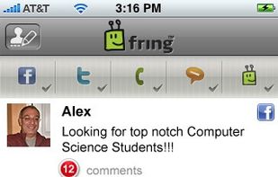 Fring screenshot 3