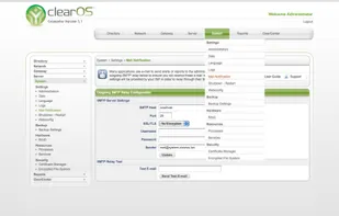 ClearOS screenshot 2