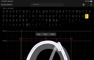 iFontMaker screenshot 1