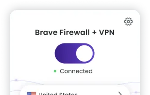 Brave VPN - toggle