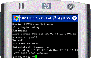 Pocketputty screenshot 1