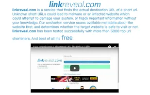 Howtouse LinkReveal page