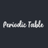 Interactive Periodic Table in JavaScript icon
