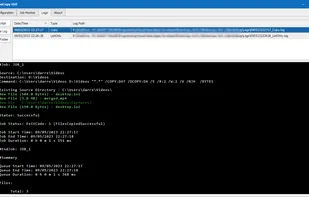 RoboCopy GUI screenshot 3