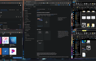 GridWM (Grid Window Manager) screenshot 1