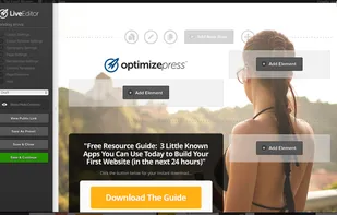 OptimizePress screenshot 2