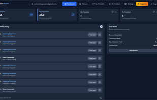 LiveReview screenshot 1