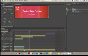 Adobe Edge Animate screenshot 1