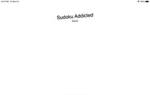 Sudoku Addicted 2 screenshot 1
