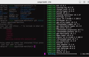 Rio Terminal screenshot 1