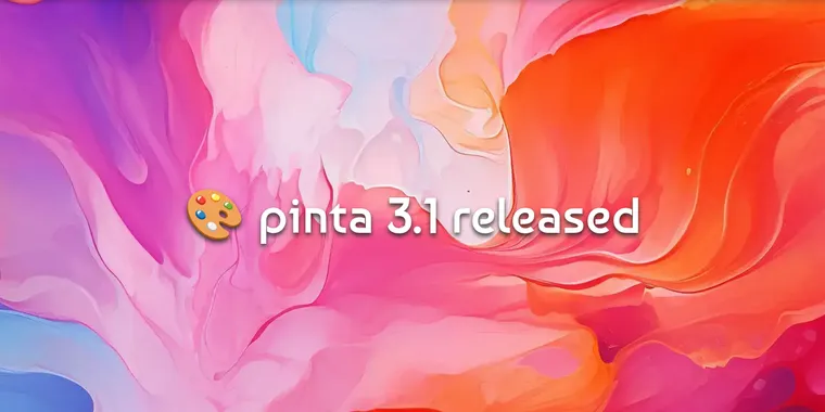 Pinta 3.1 brings Axonometric grid, new Cells effects, canvas performance boost, and more