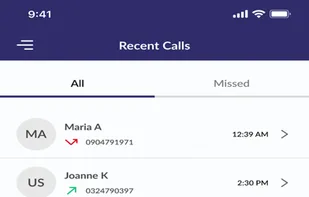 Fonimo VoIP Softphone screenshot 1