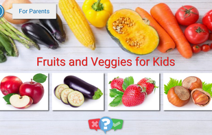 Fruits and Veggies for Kids screenshot 1