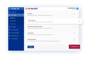 Short Url With GPS Enable