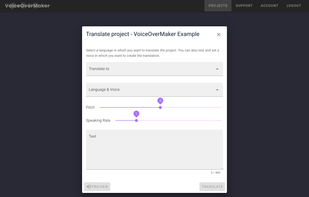 VoiceOverMaker screenshot 1