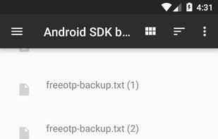 FreeOTP+ screenshot 3