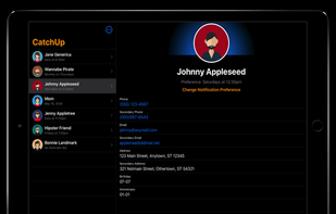 Catchup: Stay in Touch screenshot 1