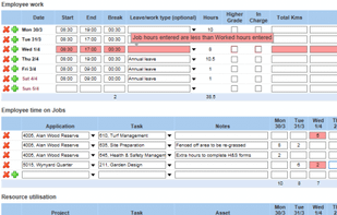 Online Timesheet - Design your own timesheets (Hybrid)