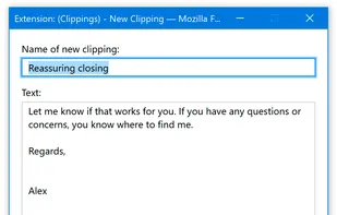 AE Creations Clippings screenshot 1