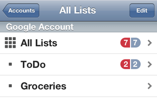GoTasks screenshot 1