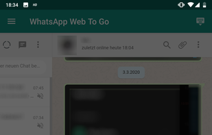 WhatsApp Web To Go screenshot 2