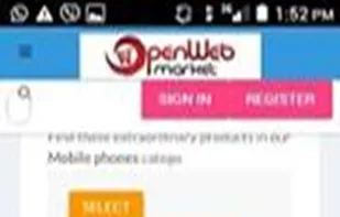 Open web market screenshot 1