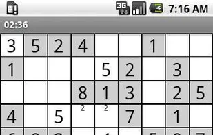 OpenSudoku screenshot 1