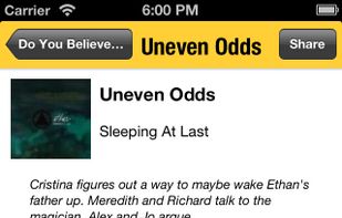 HeardOnTV screenshot 2