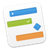 Project Office: Gantt chart icon