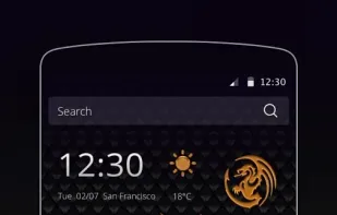 Gold Dragon Icon Pack screenshot 1