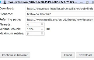 Multithreaded Download Manager screenshot 1