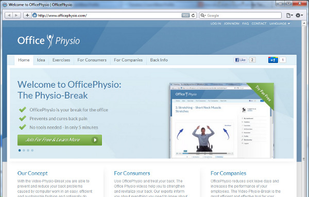 OfficePhysio screenshot 1