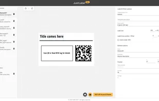 JustLabel screenshot 1