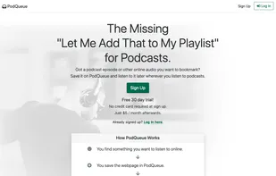 PodQueue screenshot 1