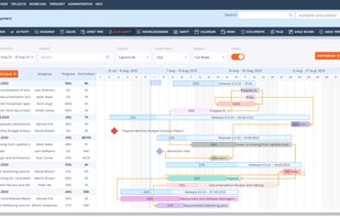 Gantt Chart Dashboard